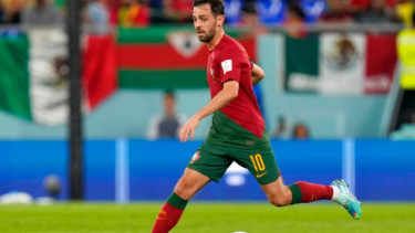 Gelandang Timnas Portugal, Bernardo Silva.