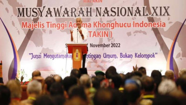 Ganjar membuka Musyawarah Nasional Majelis Tinggi Agama Konghucu Indonesia