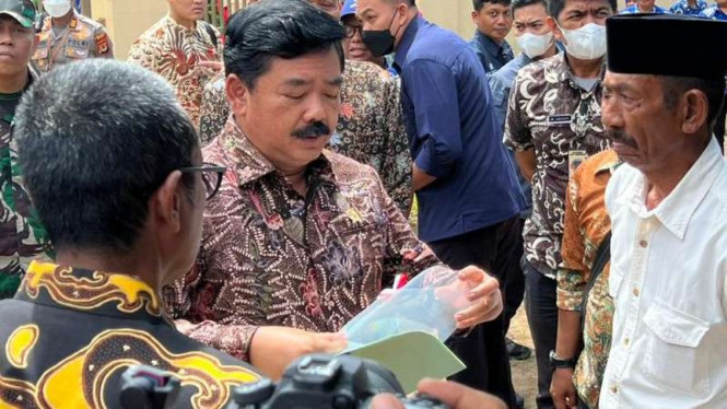 Menteri ATR/BPN Hadi Tjahjanto.