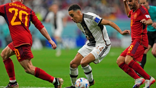 Timnas Spanyol vs Timnas Jerman di Piala Dunia 2022
