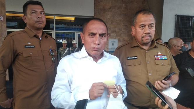 Gubernur Sumatera Utara, Edy Rahmayadi.
