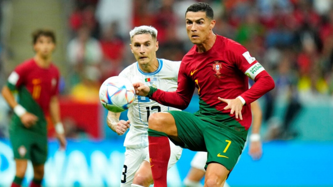 Timnas Portugal vs Timnas Uruguay di Piala Dunia 2022