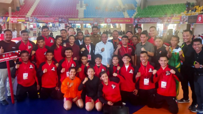 Kejurnas gulat di Medan jadi persiapan menuju SEA Games 2023