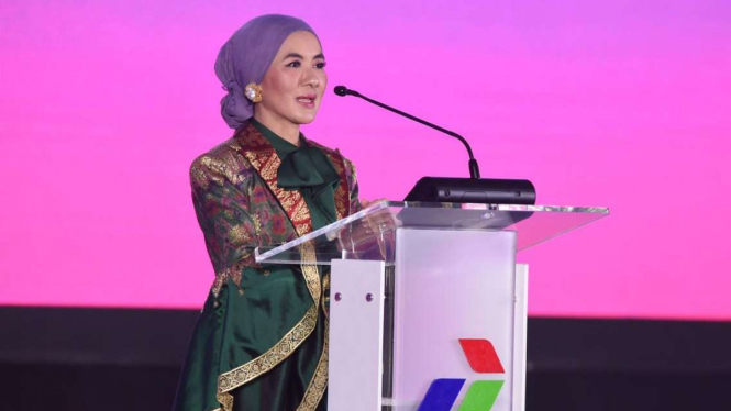 Direktur Utama PT Pertamina Nicke Widyawati.