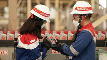 Pabrik PT Pertamina Lubricants di Jakarta Utara