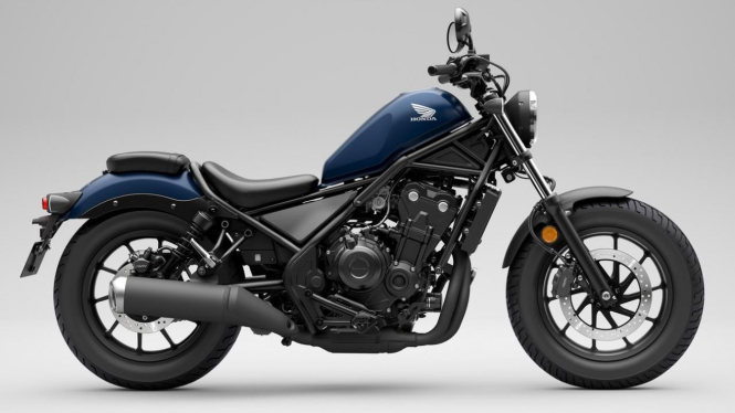 Ilustrasi gambar motor Honda Rabel 500 2023