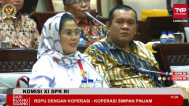 Ketua Umum Dewan Koperasi Indonesia (Dekopin) Sri Untari Bisowarno.