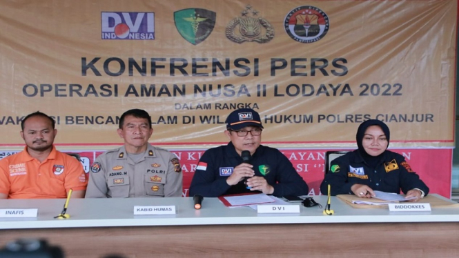 Juru bicara DVI Polri Brigjen Pol Nyoman Eddy 