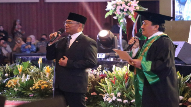 Menko PMK Dr. Muhadjir Effendy di UMJ