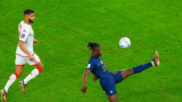 Duel Timnas Prancis vs Tunisia