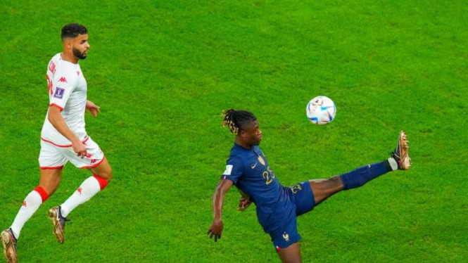 Duel Timnas Prancis vs Tunisia