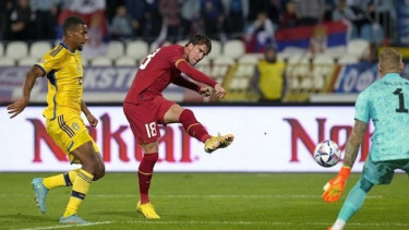 Penyerang TImnas Serbia, Dusan Vlahovic