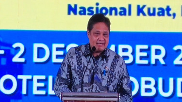 Menko Perekonomian Airlangga Hartarto.