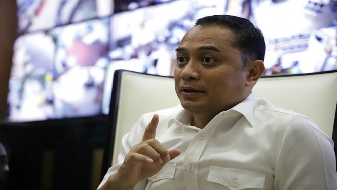 Wali Kota Surabaya Eri Cahyadi 