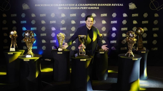 Pemilik klub basket Satria Muda, Erick Thohir.