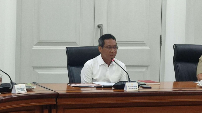 Pj Gubernur Jakarta Heru Budi Hartono.