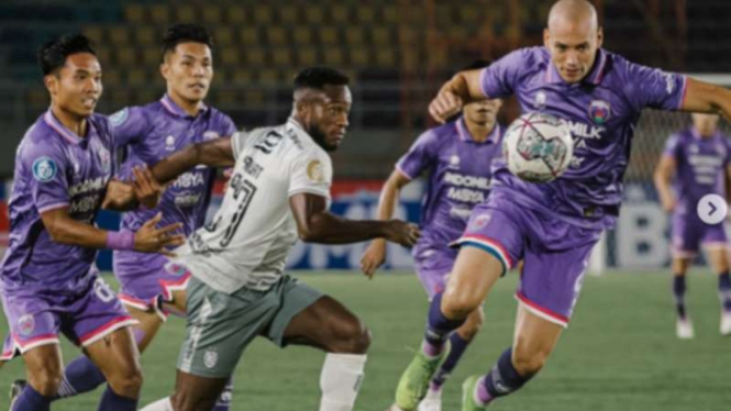 Duel Persita Tangerang vs Bali United