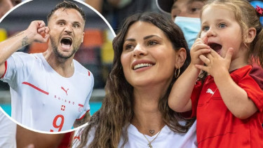 Amina Seferovic, istri pemain Timnas Swiss, Haris Seferovic.