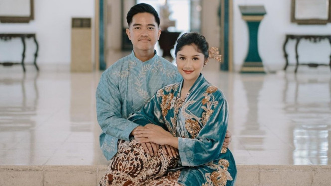 Kaesang Pangarep dan Erina Gudono
