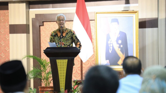 Gubernur Jawa Tengah Ganjar Pranowo.
