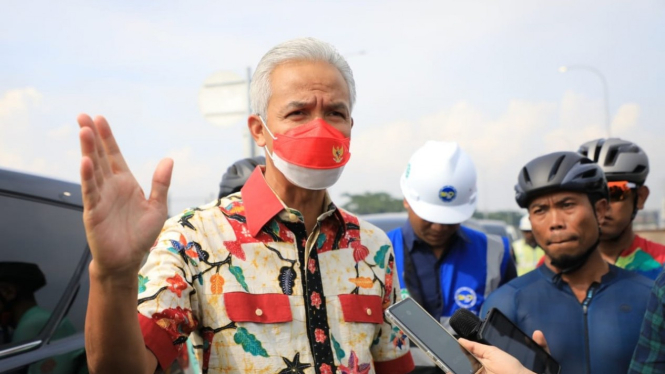 Gubernur Jawa Tengah Ganjar Pranowo.