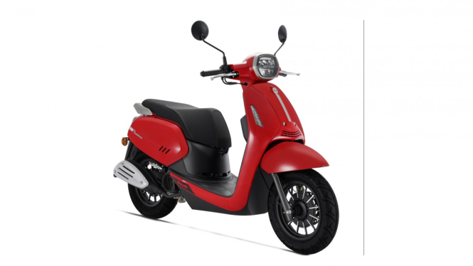 Ilustraso gambar motor Benelli Panarea 125