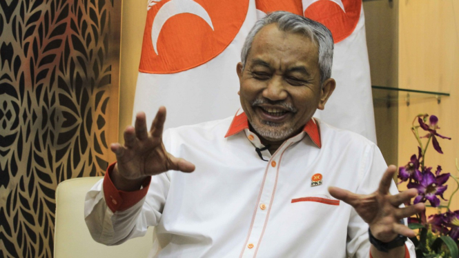 Presiden Partai Keadilan Sejahtera (PKS) Ahmad Syaikhu