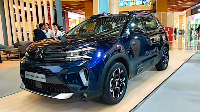 VIVA Otomotif: New Citroen C5 Aircross resmi dijual di Indonesia.
