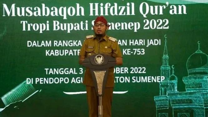 Bupati Sumenep Achmad Fauzi