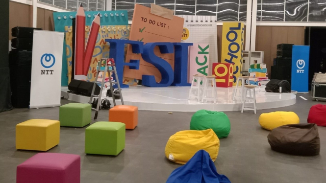 Ilustrasi Booth Pameran