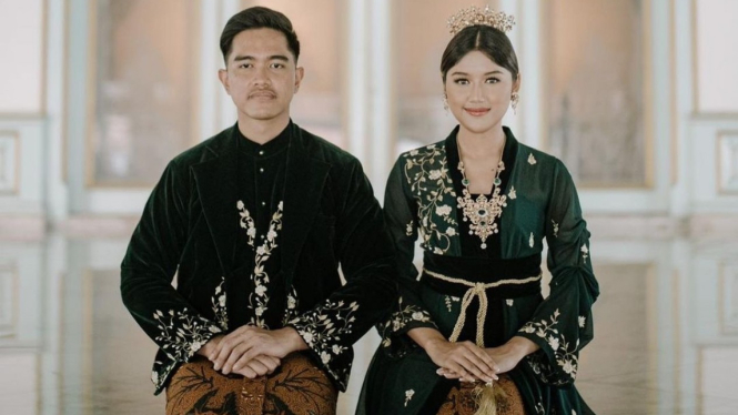 Kaesang Pangarep dan Erina Gudono