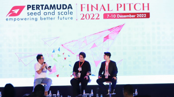 Pertamuda Seed and Scale 2022 yang diselenggarakan PT Pertamina Persero