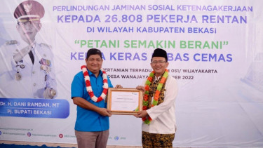 BPJS Ketenagakerjaan berkolaborasi dengan Pemkot Bekasi lindungi 26.808 petani