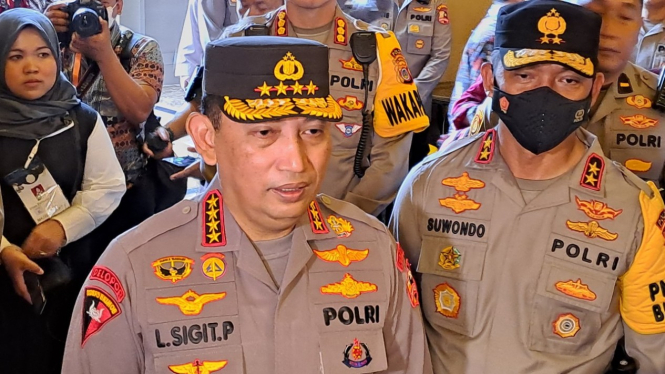 Kapolri Jenderal Listyo Sigit Prabowo.