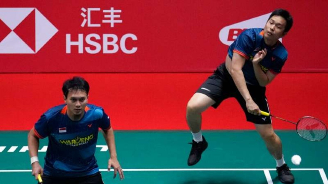 Ganda putra Indonesia, Mohammad Ahsan/Hendra Setiawan.