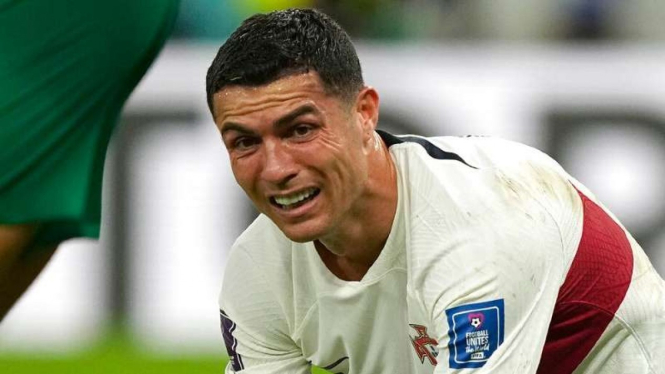 Kapten Timnas Portugal, Cristiano Ronaldo.