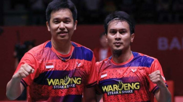 Ganda putra Indonesia, Mohammad Ahsan/Hendra Setiawan.