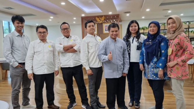 Tim Peneliti CSPS SKSG Universitas Indonesia UI di Kantor Sekretraiat Wakil Presiden RI, November 2022.
