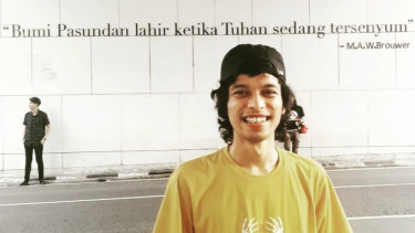 Foto Ilustrasi pada saat aksi menolak dinasti politik di Indonesia (Sumber Foto: Penulis).