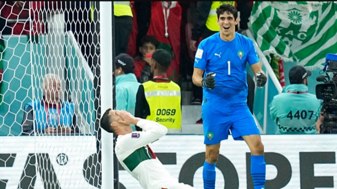 Kiper Timnas Maroko, Yassine Bounou.