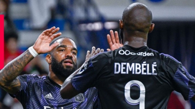 Penyerang Lyon, Alexandre Lacazette