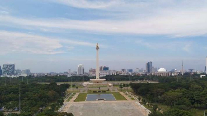 Arsip Foto - Monas menjadi salah satu ikon Jakarta.
