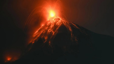 Gunung Fuego, Guatemala.
