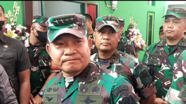 VIVA Militer: KSAD Jenderal Dudung usai meresmikan Rutilahu di Kalideres