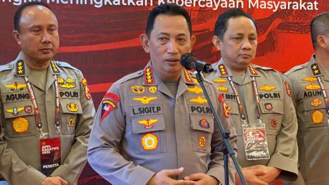 Kapolri Jenderal Listyo Sigit Prabowo.