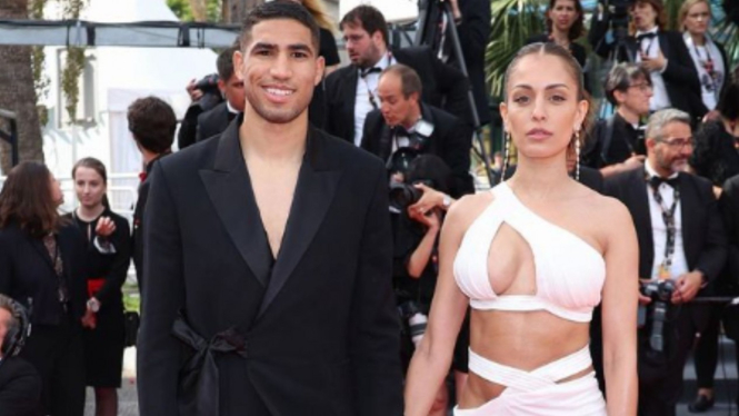 Hiba Abouk, istri bek Timnas Maroko, Achraf Hakimi 