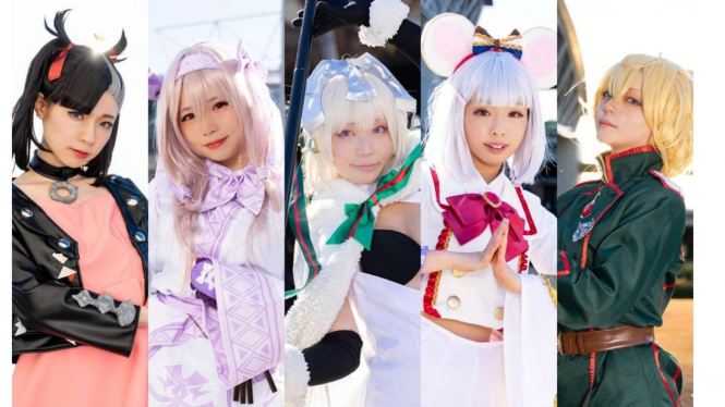 Cosplay anine Jepang