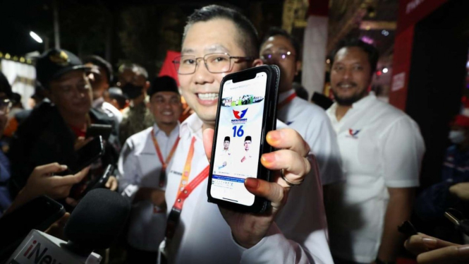 Ketua Umum DPP Partai Perindo, Hary Tanoesoedibjo
