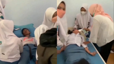 Viral Siswa Terbaring Lemas Usai Dihukum Guru 