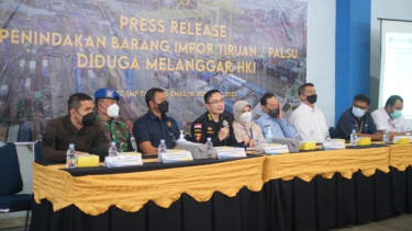 Bea Cukai gagalkan upaya importasi barang yang diduga pelanggaran HKI